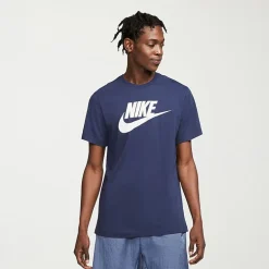 Nike Mens Crew Neck Short Sleeve Regular Fit Graphic T-Shirt