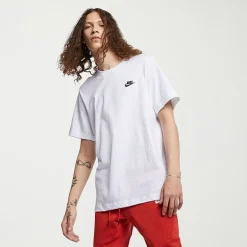 Nike Mens Crew Neck Short Sleeve Embroidered Active T-Shirt