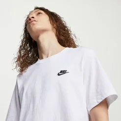 Nike Mens Crew Neck Short Sleeve Embroidered Active T-Shirt