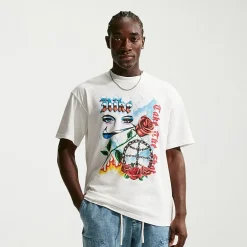 Nike Mens Crew Neck Short Sleeve Regular Fit Graphic T-Shirt