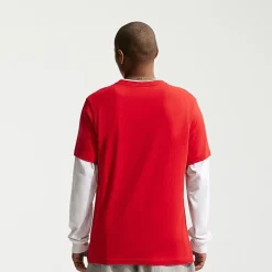 Nike Mens Crew Neck Short Sleeve Classic Fit Graphic T-Shirt