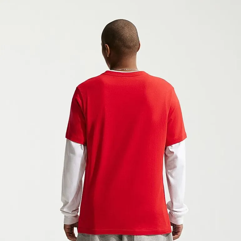 Nike Mens Crew Neck Short Sleeve Classic Fit Graphic T-Shirt