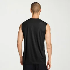 Nike Mens Crew Neck Sleeveless Big and Tall Muscle T-Shirt