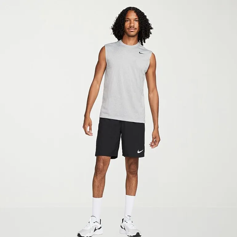 Nike Mens Crew Neck Sleeveless Muscle T-Shirt