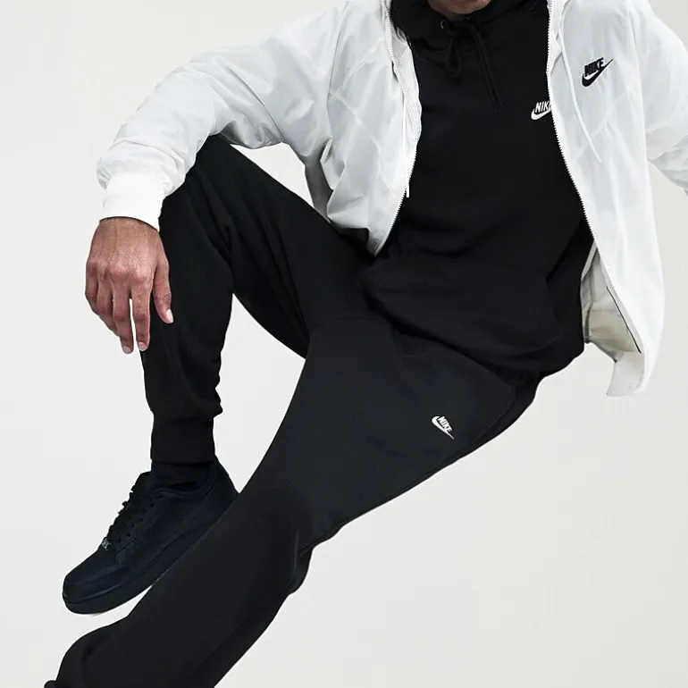Nike Mens Cuffed Mid Rise Regular Fit Big and Tall Fleece Active Jogger Pant