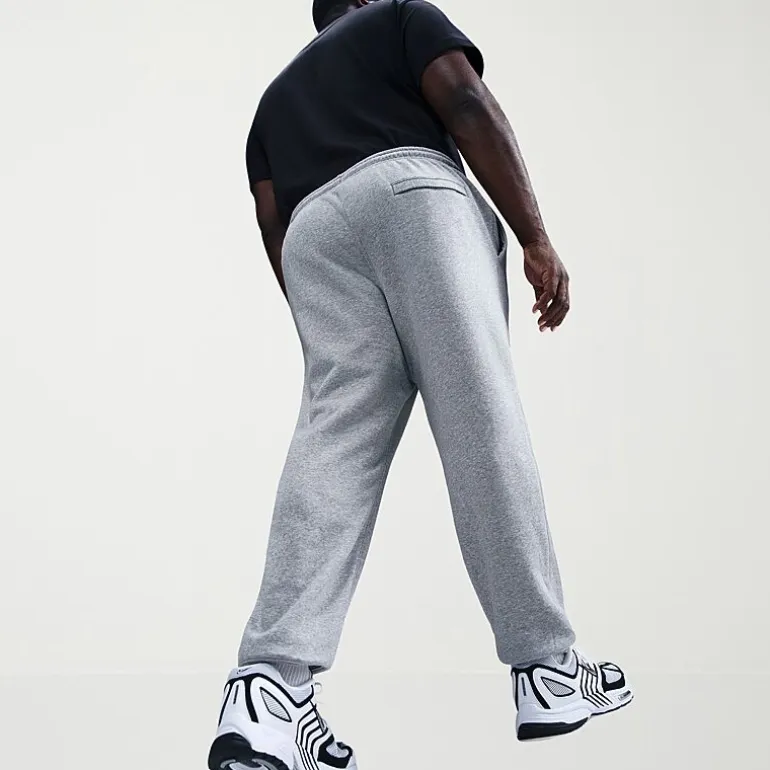 Nike Mens Cuffed Mid Rise Regular Fit Big and Tall Fleece Active Jogger Pant