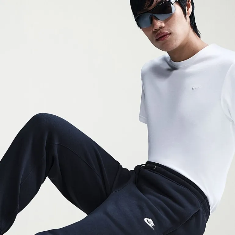 Nike Mens Cuffed Mid Rise Regular Fit Big and Tall Fleece Active Jogger Pant