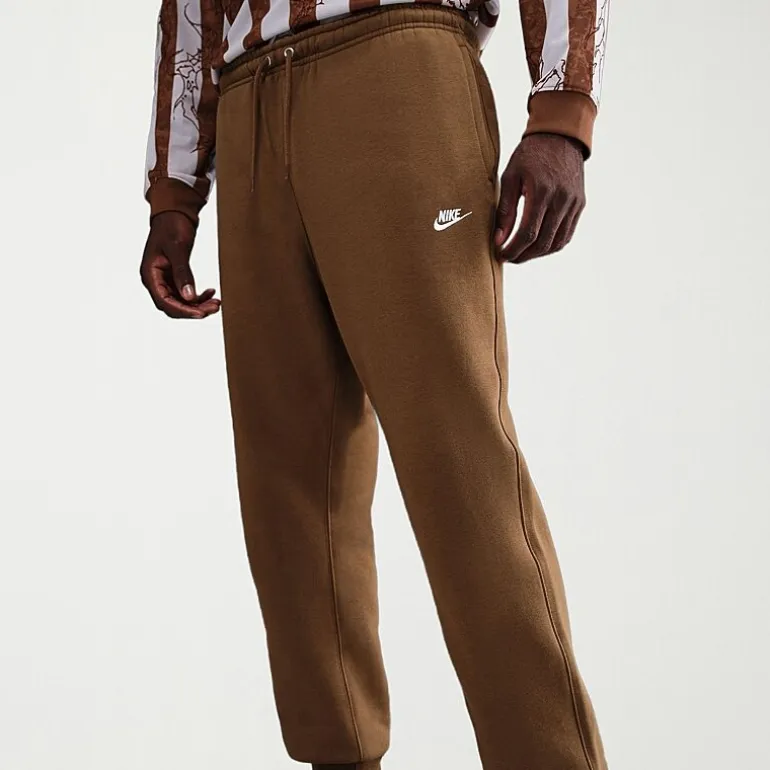 Nike Mens Cuffed Mid Rise Regular Fit Fleece Active Jogger Pant
