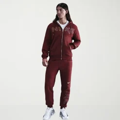 Nike Mens Cuffed Mid Rise Regular Fit Fleece Active Jogger Pant