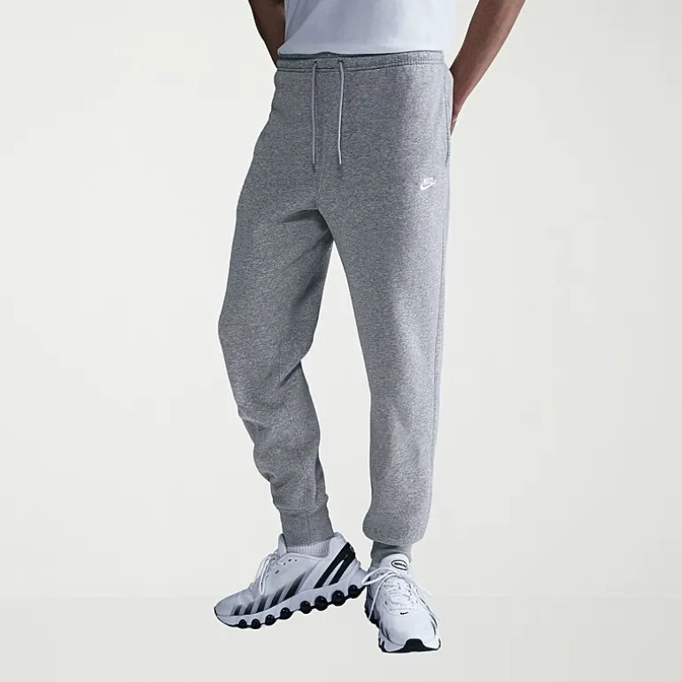 Nike Mens Cuffed Mid Rise Regular Fit Fleece Active Jogger Pant