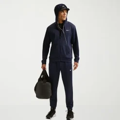Nike Mens Cuffed Mid Rise Regular Fit Fleece Active Jogger Pant
