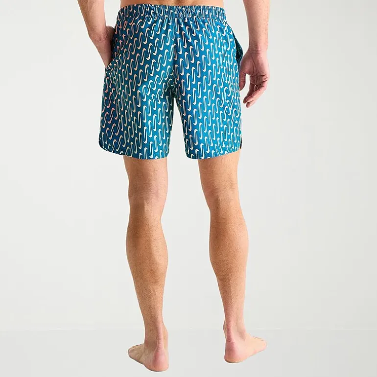 Nike Mens DRAWSTRING WAIST 7" Logo Swim Trunks
