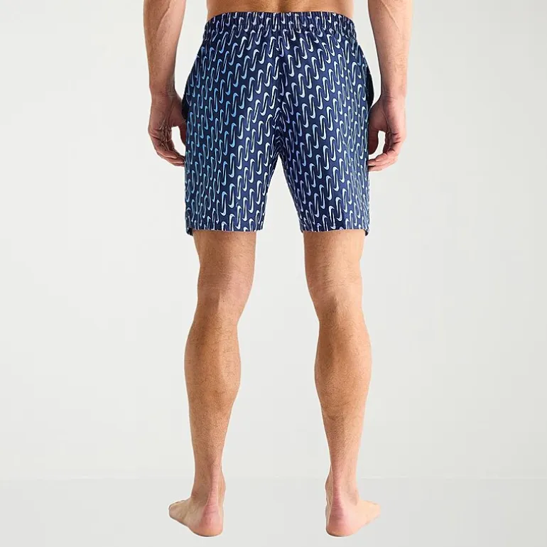 Nike Mens DRAWSTRING WAIST 7" Logo Swim Trunks