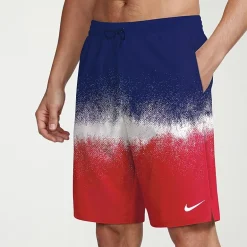 Nike Mens Drawstring Waist 9" Swim Trunks