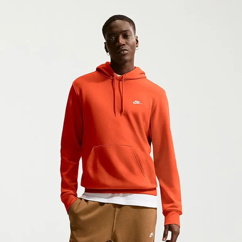 Nike Mens Long Sleeve Fleece Active Hoodie