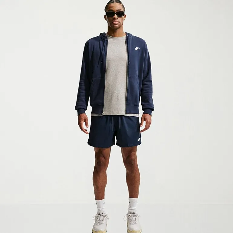 Nike Mens Long Sleeve Fleece Zipper Active Big and Tall Hoodie