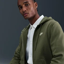 Nike Mens Long Sleeve Fleece Zipper Active Big and Tall Hoodie