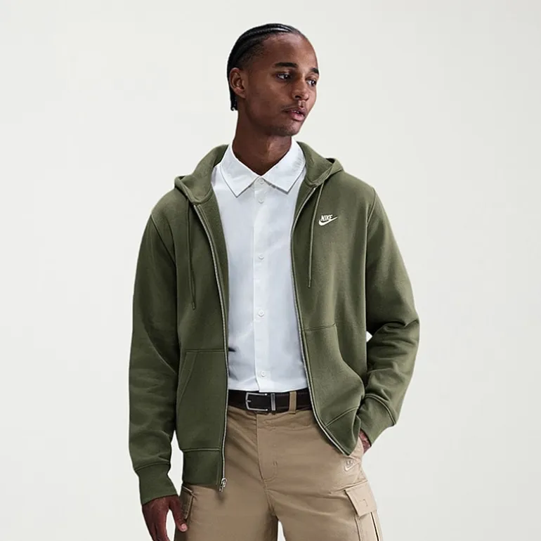 Nike Mens Long Sleeve Zipper Active Big and Tall Hoodie