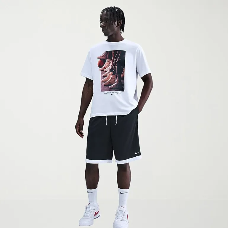 Nike Mens Mid Rise 11" Basketball Short