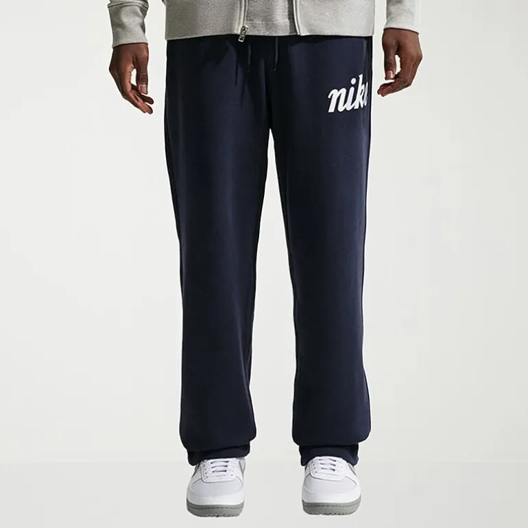 Nike Mens Straight Mid Rise Regular Fit Workout Pant
