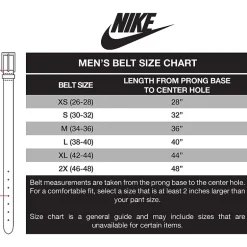 Nike Mens Stretch Woven Belt