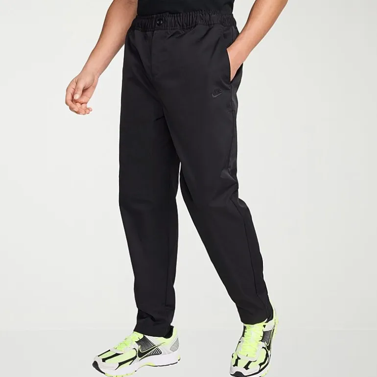 Nike Mens Tapered Mid Rise Relaxed Fit Active Pull-On Pant