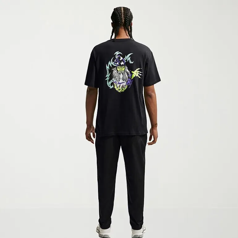 Nike Mens Tapered Mid Rise Relaxed Fit Active Pull-On Pant