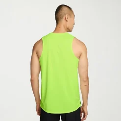 Nike Miler Uv Dri Fit Mens Crew Neck Sleeveless Active Tank Top