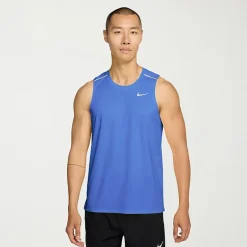 Nike Miler Uv Dri Fit Mens Crew Neck Sleeveless Active Tank Top