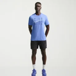 Nike Swoosh Mens Crew Neck Short Sleeve Classic Fit Graphic T-Shirt