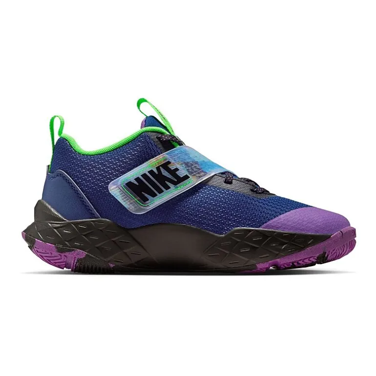 Nike Team Hustle D 12 Se Glitch Big Kid Unisex Basketball Shoes