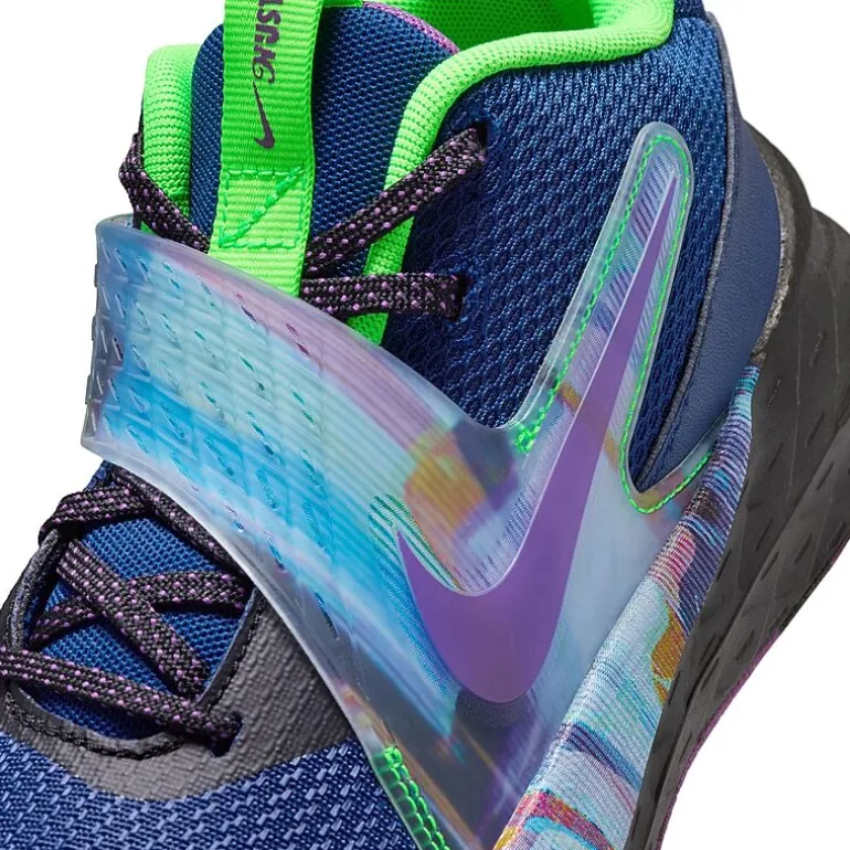 Nike Team Hustle D 12 Se Glitch Big Kid Unisex Basketball Shoes