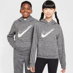 Nike Therma-FIT Big Kid Unisex Long Sleeve Fleece Active Hoodie