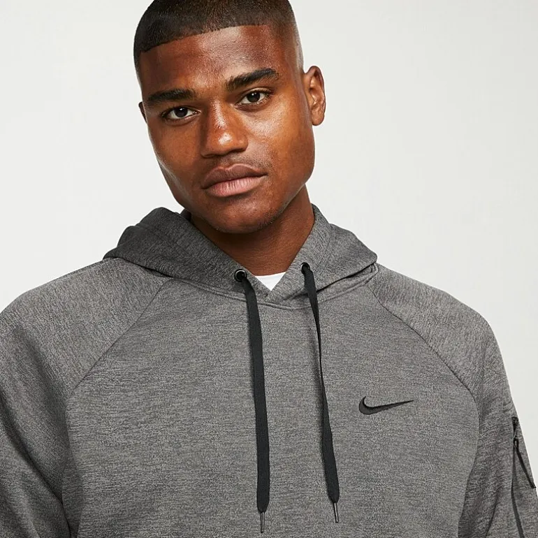 Nike Therma-Fit Mens Long Sleeve Fleece Active Hoodie