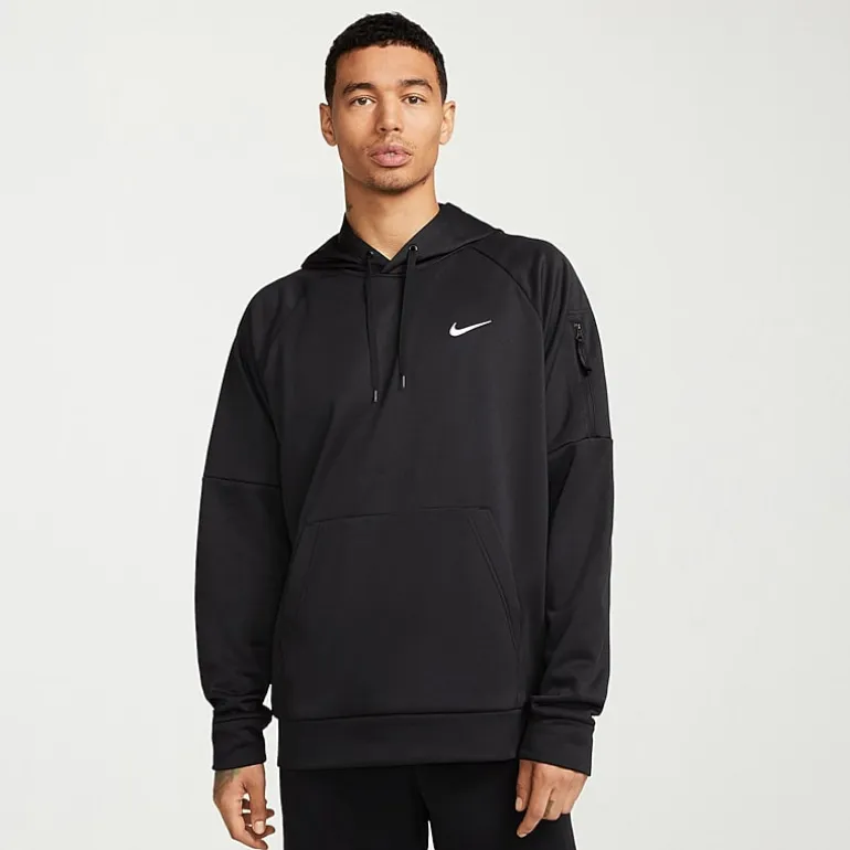 Nike Therma-Fit Mens Long Sleeve Fleece Active Hoodie