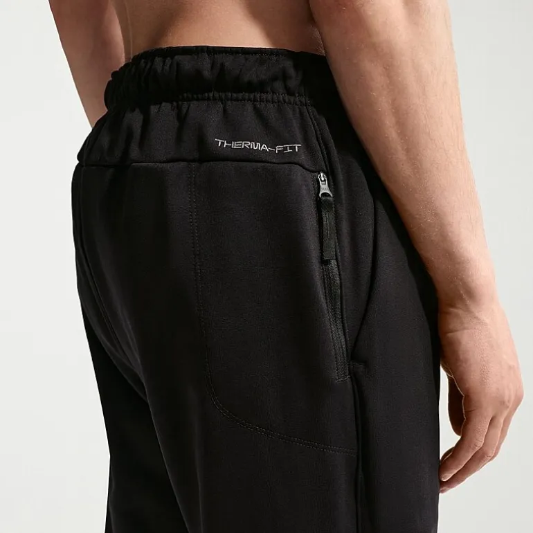 Nike Therma-Fit Mens Straight Mid Rise Regular Fit Workout Pant