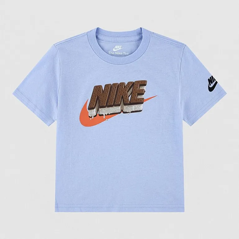 Nike Toddler Boys Crew Neck Short Sleeve Regular Fit Graphic T-Shirt