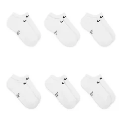 Nike Unisex 6 Pair No Show Socks