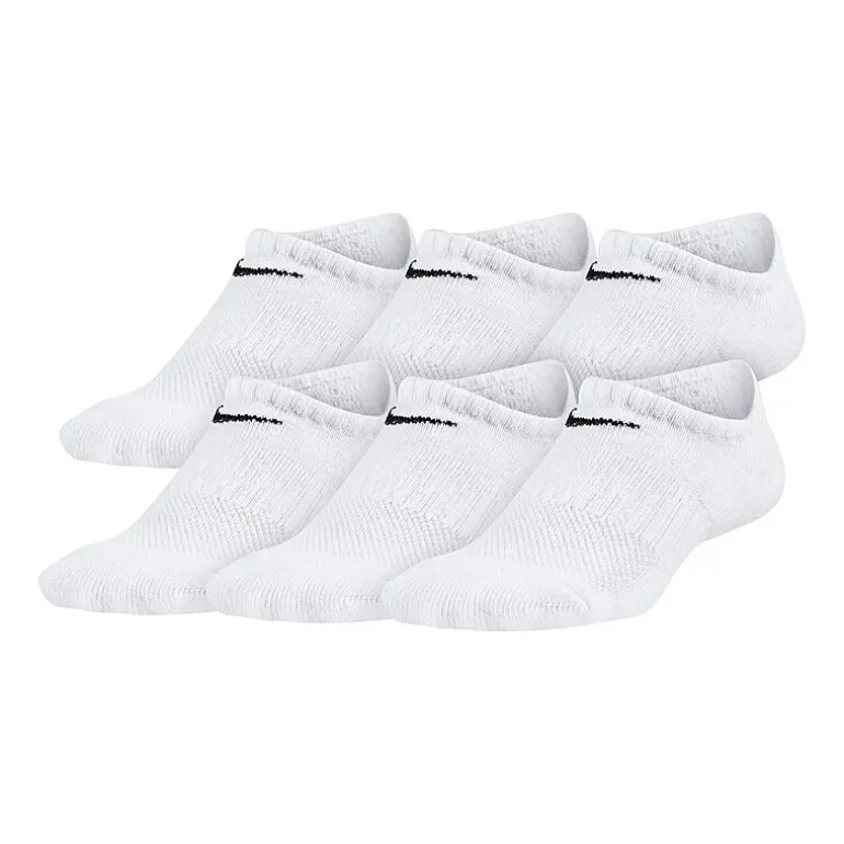 Nike Unisex 6 Pair No Show Socks