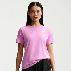 Nike Womens Crew Neck Short Sleeve Active T-Shirt