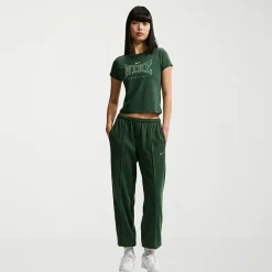 Nike Womens Drawstring Waist Lightweight Cinched Mid Rise Loose Fit Active Jogger Pant