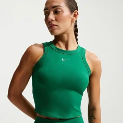 Nike Womens High Neck Sleeveless Active Tank Top