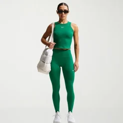 Nike Womens High Neck Sleeveless Active Tank Top