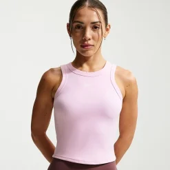 Nike Womens High Neck Sleeveless Active Tank Top