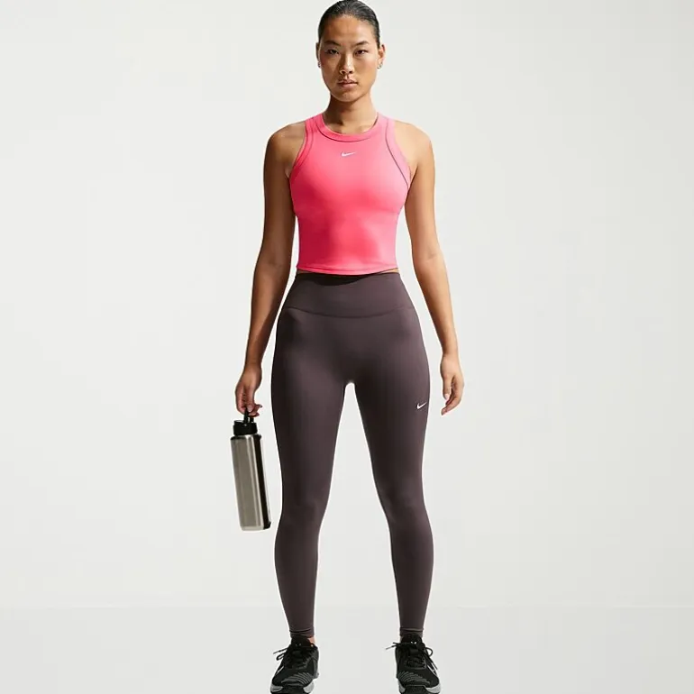 Nike Womens High Neck Sleeveless Active Tank Top
