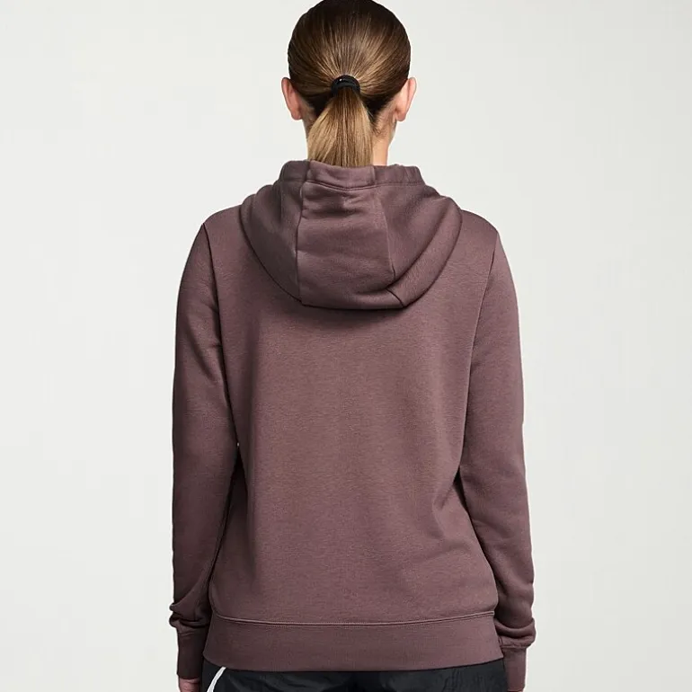 Nike Womens Long Sleeve Embroidered Fleece Lined Lined Fleece Zipper Active Hoodie