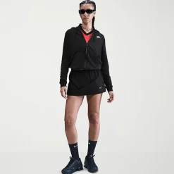 Nike Womens Long Sleeve Fleece Zipper Active Hoodie