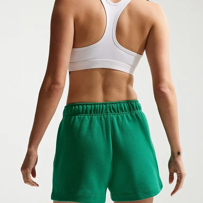 Nike Womens Mid Rise Drawstring Waist Active Pull-On Short