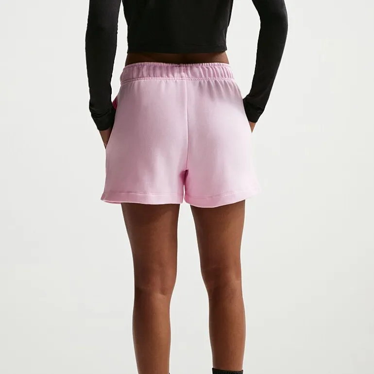 Nike Womens Mid Rise Drawstring Waist Active Pull-On Short