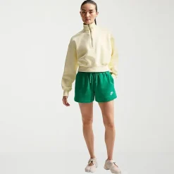 Nike Womens Mid Rise Drawstring Waist Active Pull-On Short